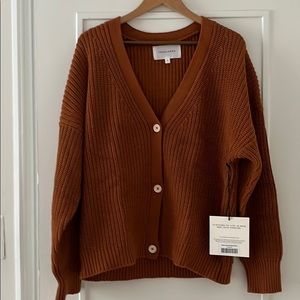 Tradlands Shelter Cardigan Sienna XL